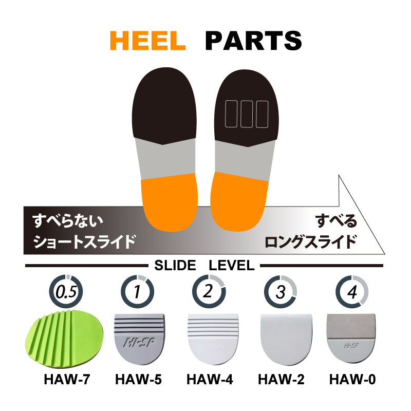 ハイスポーツ　スライドヒール　HAW-0 WinnersFactory「K Style」