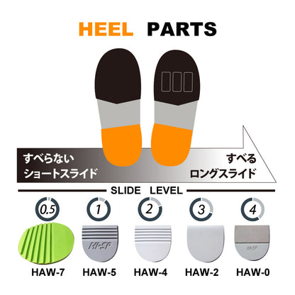 ハイスポーツ　スライドヒール　HAW-2 WinnersFactory「K Style」