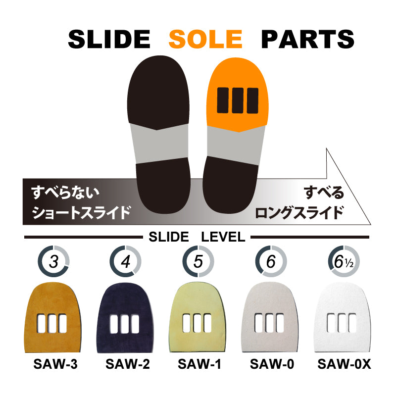 ハイスポーツ　スライドソール　SAW-0 フェルト Bowling Proshop「K Style」