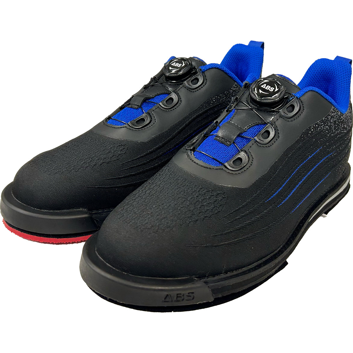 ABS　S-707　デュアルメッシュ　ボウリングシューズ　ブラック/ブルー 「K Style」ボウリング専門店　プロショップ　ボウリングボール　ボウリング用品　通販　