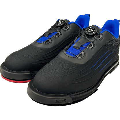 ABS　S-707　デュアルメッシュ　ボウリングシューズ　ブラック/ブルー 「K Style」ボウリング専門店　プロショップ　ボウリングボール　ボウリング用品　通販　